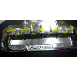 โครเมี่ยม ครอบปลายจมูก เทอร์โบ Turbo V.1  FORTUNER 2005-2012 ฟอร์จูนเนอร์